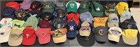 37 Baseball Caps: Nike, LL Bean, Sport Teams, Ed