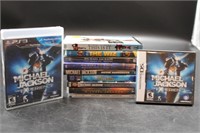 MICHAEL JACKSON DVD & VIDEO GAME COLLECTION