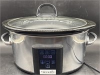 Programmable Stainless CrockPot w/ Removable Crock