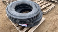 11R22.5 Unused Kapsen Semi Truck Steer Tires