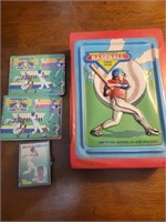 Large collection of baseball cards. 80's, 90's