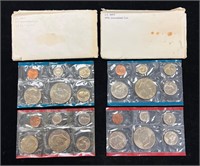 1975 & 1976 US Mint Uncirculated Coin Sets