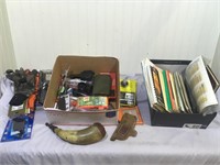 (2) Box lots – Assorted hunting related