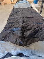 Oaskys sleeping bag  grey and black 48 x 28