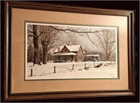 BOB TIMBERLAKE SIGNED & # GILLEYS ACRES ART PRINT