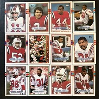 LOT OF (12) 1989 TOPPS NFL FOOTBALL PICTURE CARDS