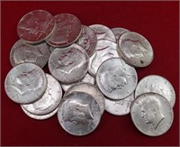 1964 Kennedy Halves - 90% Silver