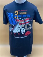 1991 3rd Annual Nebraska All Harley Drags Shirt