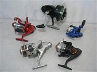 5 Fishing Reels for parts