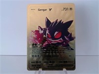 Pokemon Card Rare Gold Gengar V