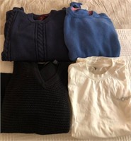 X - MIXED LOT OF MEN'S TOPS SIZE M (M41)