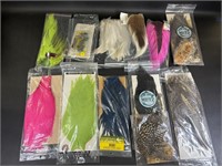 Bag of Various Size and Colored Feathers