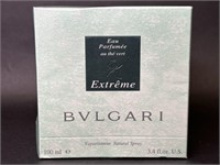 Unopened Bvlgari Au the Vert Extreme Perfume