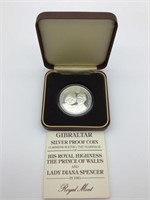 Gibraltar Proof Silver Coin