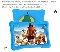 YOBANSE Kids Tablet, 10 inch Tablet