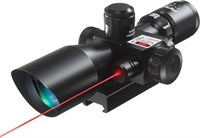 NEW $72 Tactical Rifle Scope w/Red Laser