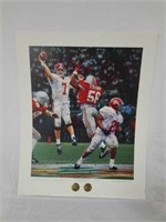 Signed Daniel Moore "Winning Connection" A.P Print