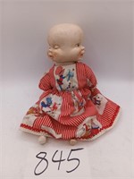 Vintage 3 Faced Baby Doll