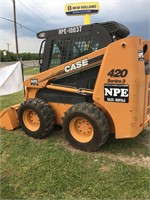 2009 Case 420 Skid Steer