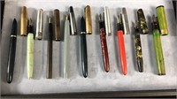 9 Vintage Fountain Pens