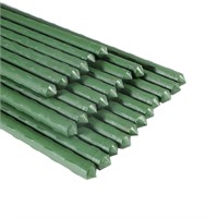 Garden Stakes 57 Inches Plastic Coated Steel Plant
