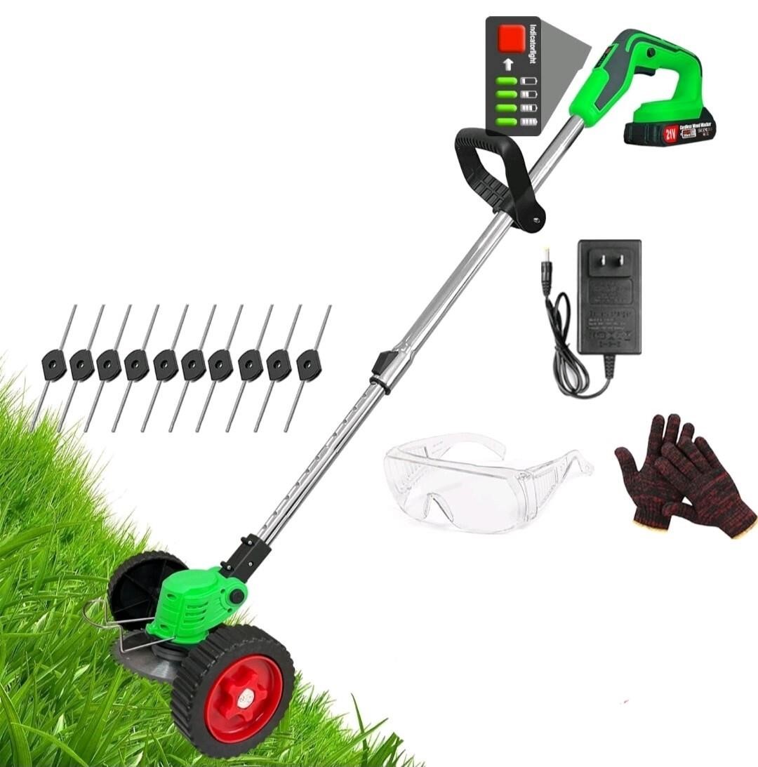 Cordless Weed Wacker Electric Battery Powered