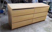 6- Drawer Dresser 63" x 19" x 31"