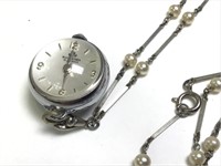 Vintage Pocket Watch on Chain - Boucherer