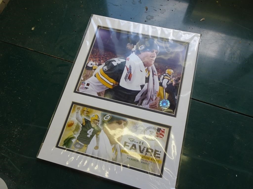 Brett Favre Photo and Cover