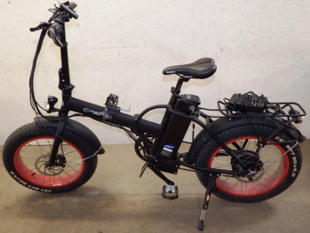 E-Fatty 480 Electric Folding Fat Tire Bike Bicycle