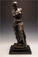 Bronze Venus de Milo, Signed, "R Tion Sauvage".