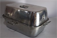 Vintage Aluminum USA WearEver Roasting Pan 2625