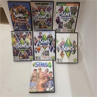 Sims Games Lot of 7
