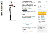 C7925  Silverback In-Ground Basketball Hoop SB60