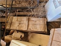 Two Wooden Crates