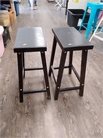 24-in tall wood bar stools