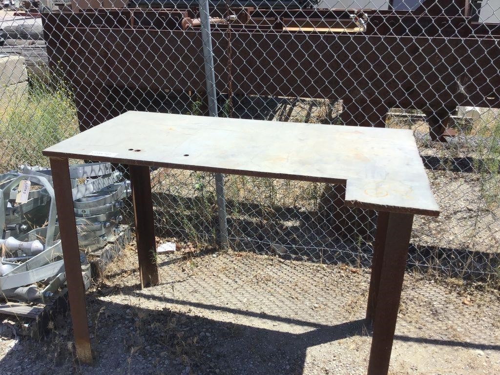 Steel Shop Table