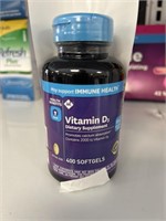 MM vitamin D3 400 softgels