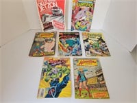Vintage Comic lot Super Girl TMNT, and more