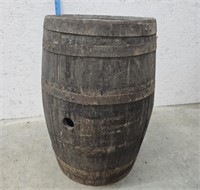 Wooden barrel 27"t