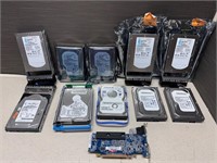 Mixed Hard Drive Lot-See Pictures