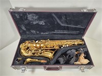 LN Prestini USA Alto Style Saxophone, Yamaha Case
