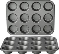Amazon Basics Muffin Pan  13.9x10.55x1.22