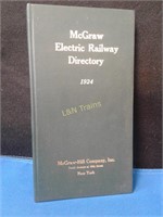 1924 - McGraw Electric Railway Directory - 306pp