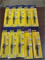 10 Irwin Countersink Drill Bits