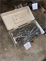 wrenches and tool box