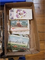 EARLY 1900'S POSTCARDS BOX LOT