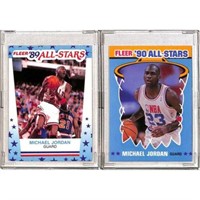 (3) 1989-90 Michael Jordan Cards