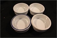 (4) Vintage Coors China Co Ceramic Bowls 4.75" W