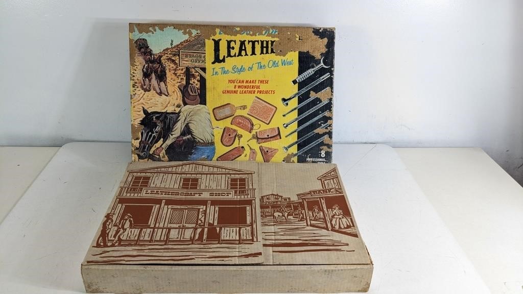 Vintage Tandy Leathercraft Beginners Kit